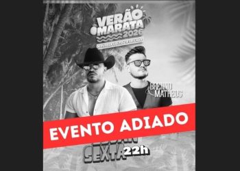 [Marataízes] Prefeitura adia show de Brenno & Matheus por medida de segurança