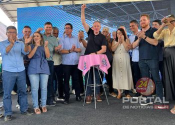 [Estado] Governo autoriza edital para pavimentação da ES-379 e faz entregas em Muniz Freire