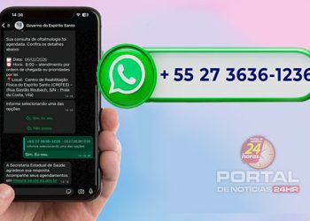 [SUS capixaba] Pacientes terão confirmação de consultas e exames do Estado pelo WhatsApp