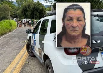 [Burarama] Idosa morre em acidente após filho perder controle de moto em rodovia no ES