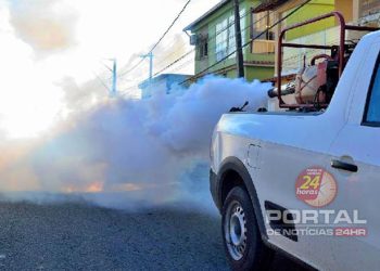 [Cachoeiro] Prefeitura intensifica ações de combate à dengue com aplicação de inseticida