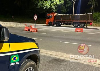 Motorista é autuado pela PRF após denúncias de direção perigosa em Guarapari