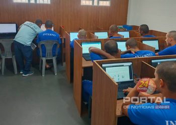 [Estado] Sejus amplia oferta de cursos on-line e fortalece a educação no sistema prisional