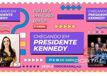 [Presidente Kennedy] Cultura em Toda Parte chega com dois dias de arte, shows e oficinas