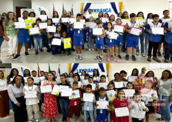 [Kennedy] Posse de líderes de turma fortalece protagonismo estudantil nas escolas municipais de tempo integral, veja fotos