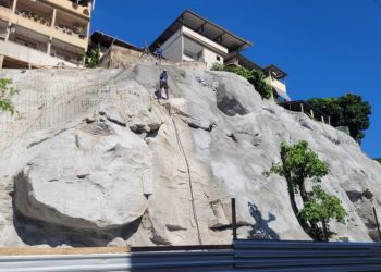 [Cachoeiro] Prefeitura avança com obra de contenção no bairro Amarelo