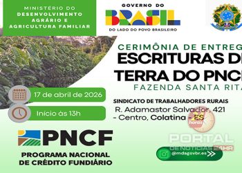 [Colatina] Governo Federal realiza entrega de escrituras do PNCF para famílias agricultoras
