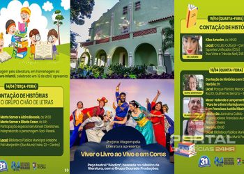 [Vitória] Biblioteca Municipal celebra o mês do livro a partir desta terça (14)
